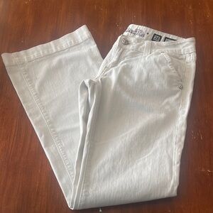 Miss Me Women's Boot Cut Jeans - White